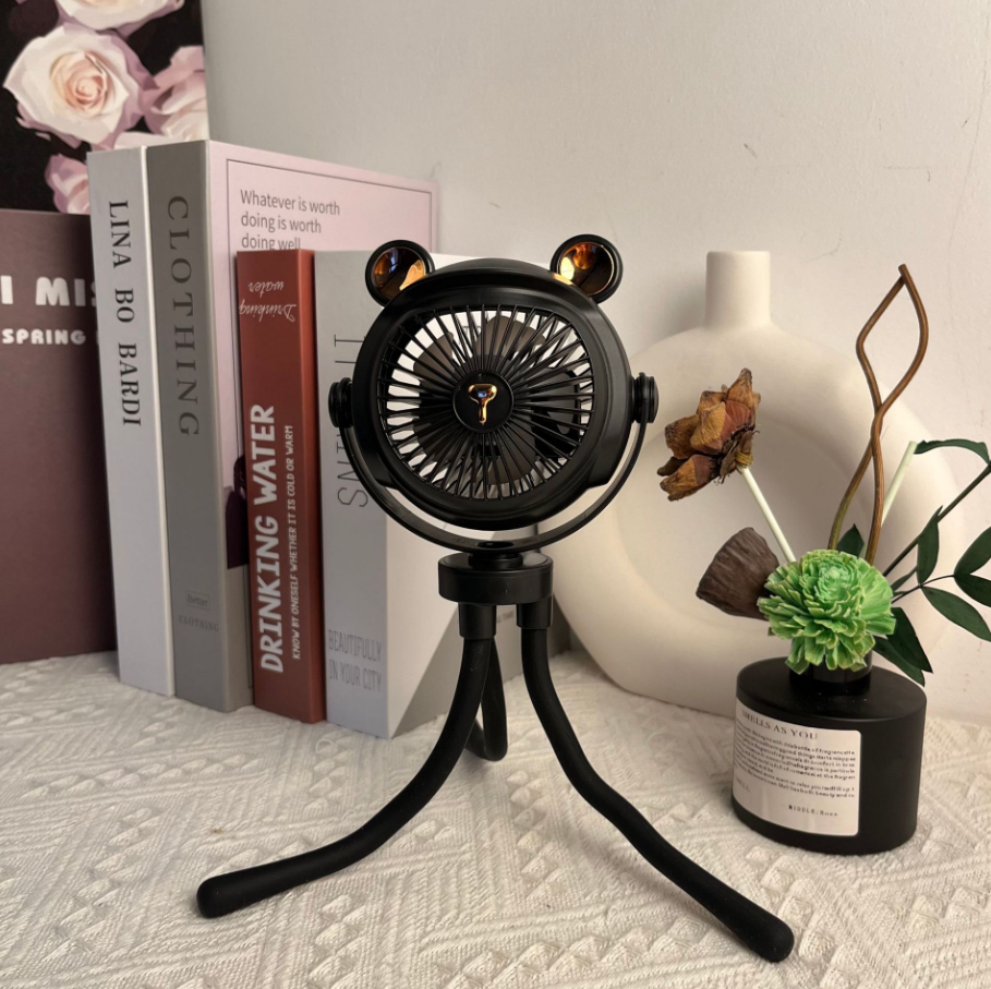 2026 Summer Best-Seller 🔥 Octopus-Style Clip-On Mini Fan (USB-Powered) — Versatile for Strollers, Cars, Outdoors, and More!